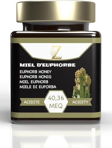 Euphorbienhonig aus Marokko, 100 % natürlich, geerntet in der Region Souss Massa Draa, ein seltener und einzigartiger Honig mit 300 g Euphorbienhonig aus Marokko, 100 % natürlich, geerntet in der Region Souss Massa Draa, ein seltener und einzigartiger Honig mit 300 g von Zayti