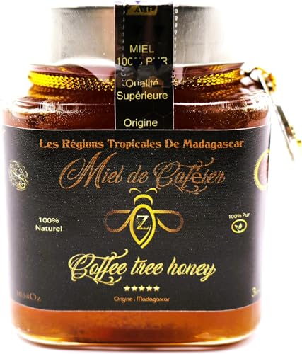 Zayti Honig aus Madagaskar-Kaffeebaum, 300 g, 100 % natürlich, in der Region Manakara geerntet Zayti Honig aus Madagaskar-Kaffeebaum, 300 g, 100 % natürlich, in der Region Manakara geerntet von Zayti