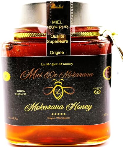 Mokarana-Honig aus Madagaskar – 300 g – 100 % natürlich, geerntet in der Region Anosy, südlich von Madagaskar. Mokarana-Honig aus Madagaskar – 300 g – 100 % natürlich, geerntet in der Region Anosy, südlich von Madagaskar. von Zayti