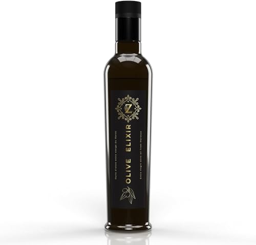 Premium Natives Olivenöl Extra der Sorte Picholine aus Marokko – 500 ml – Leicht würzig und mild – Kaltextraktion von Zayti
