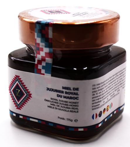 Sidr Maliky Honig aus Marokko Reiner Jujube Brut Sidr Honey Royal 175g - natürlich - stimulierend - energetisierend - Qualitätsprodukt, für eine stärkere Gesundheit und einen stärkeren Körper Sidr Maliky Honig aus Marokko Reiner Jujube Brut Sidr Honey Royal 175g - natürlich - stimulierend - energetisierend - Qualitätsprodukt, für eine stärkere Gesundheit und einen stärkeren Körper von Zayti