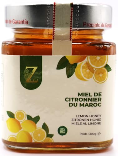Zitronenhonig aus Marokko 300 g – 100 % natürlich, geerntet in der Region Souss Massa Draa, ein seltener und einzigartiger Honig. von Zayti