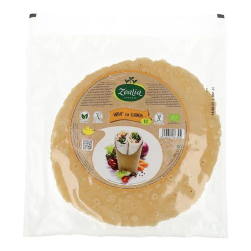Bio glutenfreie Quinoa Wrap 120 G Bio glutenfreie Quinoa Wrap 120 G von Zealia Bio