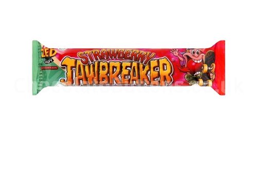 Jawbreakers Erdbeere, 5 Stück von Treasure Island Sweets