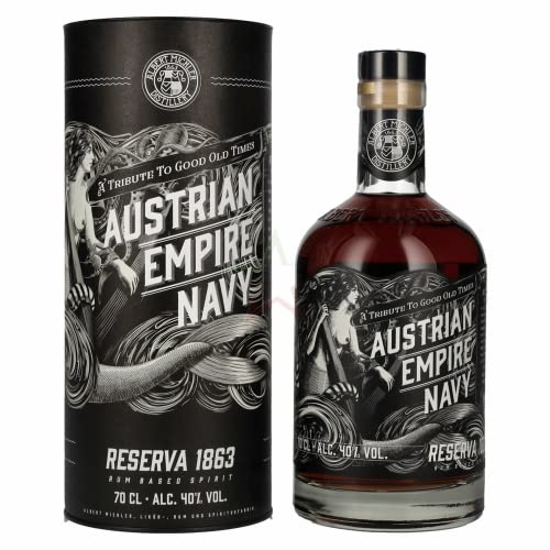 Austrian Empire Navy RESERVA 1863 Rum Based Spirit 40,00% 0,70 lt. von KDJMDL