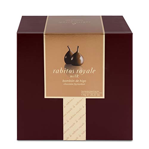 La Higuera Feigenpralinen Rabitos Royale Bonbon de Higo gesalzenes Karamell-Aroma (Milk / lose Ware / 1 KG) von Zeelec