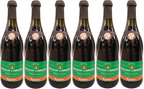 Roter Perlwein Regiano Lambrusco, Italien (6x0,75L) von The Great Canadian Tea