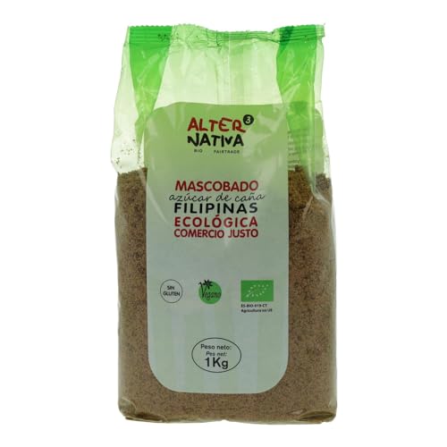 Vollrohrzucker Mascobado, Bio & Fairtrade, 1Kg Packung von The Great Canadian Tea