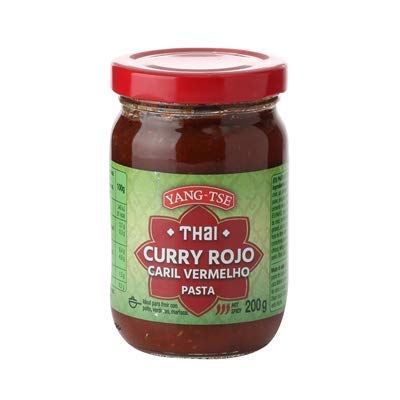 Yang-Tse - Rote Currysauce - Thai - Idee zum Braten mit Hühnchen, Verudras und Meeresfrüchten - Würzige Saucen - 200 Gramm von The Great Canadian Tea