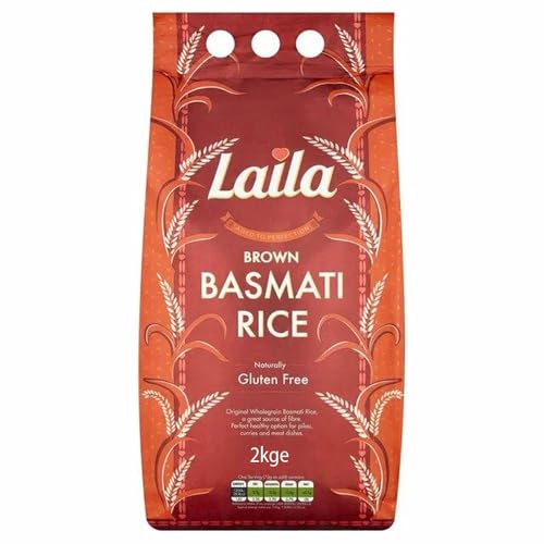 Reis für Khichdi-Porridge, Reismehl, Reispudding und Reis-Pilaw (Zeenat Brauner Basmati-Reis) von Zeenat