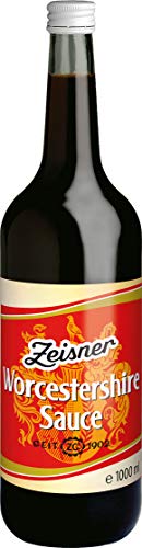 ZEISNER Worcestershire Sauce, 1000 ml | 1l (1er Pack) von Zeisner