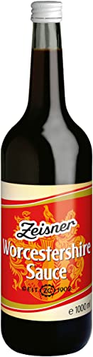 ZEISNER Worcestershire Sauce, 1000 ml | 1l (1er Pack) von Zeisner