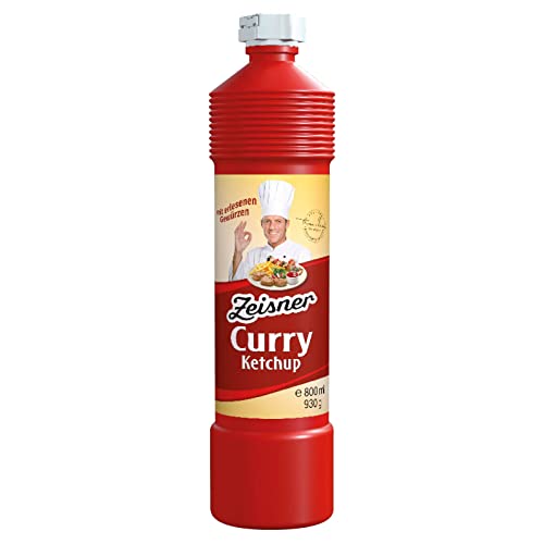 Zeisner Curry Ketchup 800ml Flasche von Zeisner