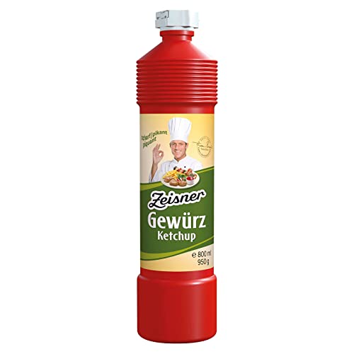 Zeisner Gewürz-Ketchup scharf 800ml Flasche von Zeisner
