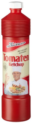 Zeisner Tomaten Ketchup, 12er Pack (12 x 800 ml Flasche) von Zeisner