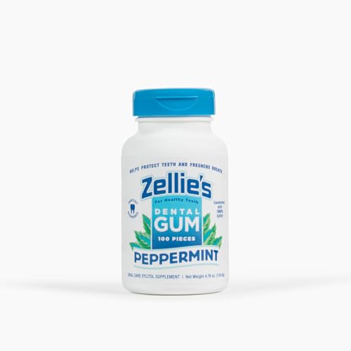 Zellies Peppermint Gum, 100 Count Jar by Zellies.com Zellies Peppermint Gum, 100 Count Jar by Zellies.com von Zellies
