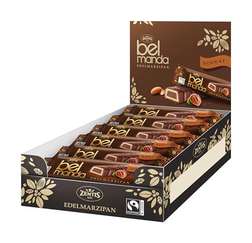 18 Packungen Zentis Belmanda Edelmarzipan Nougat a 40 g 18 Packungen Zentis Belmanda Edelmarzipan Nougat a 40 g von Zentis