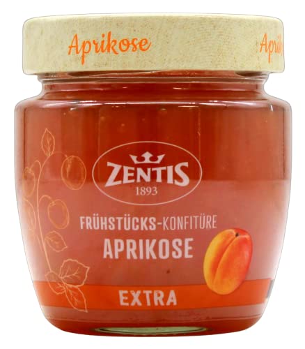 Zentis Frühstücks-Konfitüre Aprikose Extra, 10er Pack (10 x 230g) von Zentis