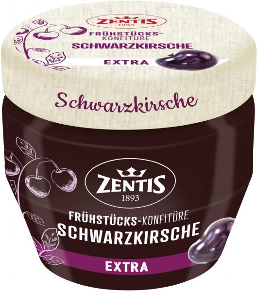 Zentis Frühstücks-Konfitüre Schwarzkirsche Extra von Zentis