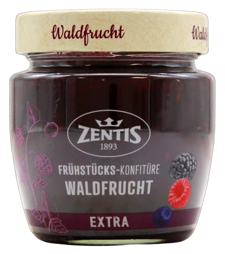 Zentis Frühstücks-Konfitüre Waldfrucht Extra, 10er Pack (10 x 230g) von Zentis