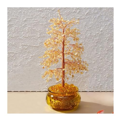 Feng Shui Baumdekoration für den Innenbereich, Citrin-Edelstein, Feng-Shui-Bonsai-Kristall, Bonsai-Baum, Kristall, Feng-Shui-Baum des Lebens, bringt positive Energie, Glück, Reichtum, für Zuhause, Bü Feng Shui Baumdekoration für den Innenbereich, Citrin-Edelstein, Feng-Shui-Bonsai-Kristall, Bonsai-Baum, Kristall, Feng-Shui-Baum des Lebens, bringt positive Energie, Glück, Reichtum, für Zuhause, Bü von Zephyria