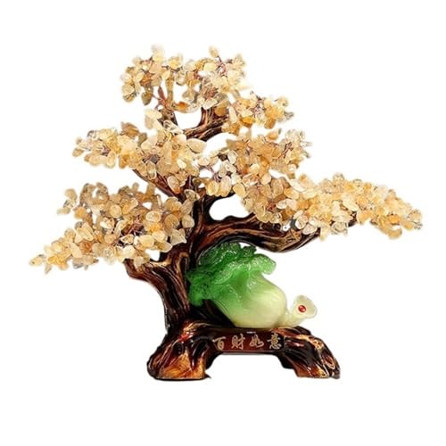 Feng Shui Baumdekoration für den Innenbereich, Kristall-Geldbaum Feng Shui Statue Reichtum Dekoration | Glücksbaum, Edelsteinbaum for Heimbüro-Dekoration, spirituelle Verzierung, für Zuhause, Büro(Ye Feng Shui Baumdekoration für den Innenbereich, Kristall-Geldbaum Feng Shui Statue Reichtum Dekoration | Glücksbaum, Edelsteinbaum for Heimbüro-Dekoration, spirituelle Verzierung, für Zuhause, Büro(Ye von Zephyria