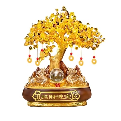 Feng Shui Baumdekoration für den Innenbereich, Kristallbaum des Lebens, Citrin-Glücksbaum, Glücksbaum, Chakra-Baum, Geldbaum-Ornament, Glück anziehendes Feng-Shui-Dekor, spirituelles Geschenk, für Zu Feng Shui Baumdekoration für den Innenbereich, Kristallbaum des Lebens, Citrin-Glücksbaum, Glücksbaum, Chakra-Baum, Geldbaum-Ornament, Glück anziehendes Feng-Shui-Dekor, spirituelles Geschenk, für Zu von Zephyria