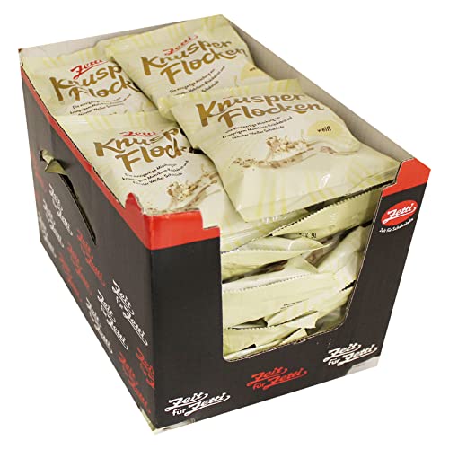 28er Pack Zetti Knusperflocken weiße Schokolade (28 x 120 g) von Zetti