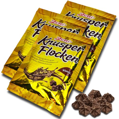 3 er Pack Zetti Knusperflocken Klassik 3 x 130g Vollmilchschokolade von Zetti