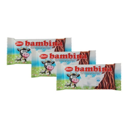 Zetti Bambina Vollmilchschokolade 3er Pack (3 x 100 g) von Zetti