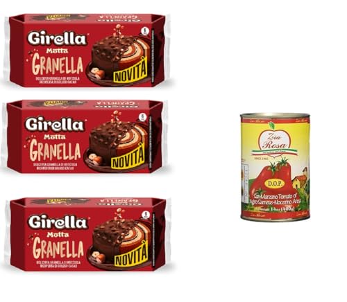 3x Motta Girella Granella 240gr + Zia Rosa DOP Pomodoro San Marzano Dose von 400g 3x Motta Girella Granella 240gr + Zia Rosa DOP Pomodoro San Marzano Dose von 400g von Zia Rosa