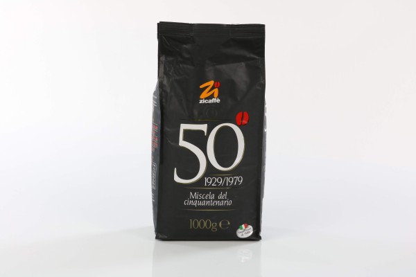 Zicaffe Espressobohnen Cinquantenario 50° 1kg von Zicaffe