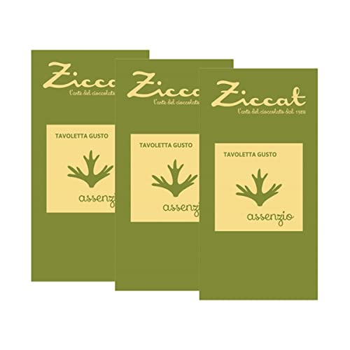 Ziccat - Schokoladenriegel mit Geschmack - Absinth - 3 x 100 g Ziccat - Schokoladenriegel mit Geschmack - Absinth - 3 x 100 g von Ziccat