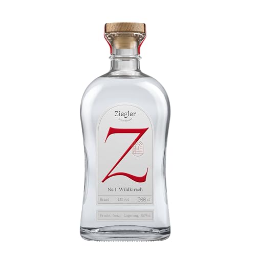 Ziegler No. 1 Wildkirsch Obstbrand 43 Prozent (1x 3l) - Edler Kirschbrand mit intensivem Fruchtaroma Ziegler No. 1 Wildkirsch Obstbrand 43 Prozent (1x 3l) - Edler Kirschbrand mit intensivem Fruchtaroma von Ziegler