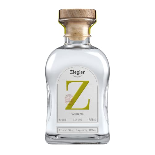 Ziegler Williams Obstbrand 43% (1x 0,5l) - Edler Fruchtbrand mit intensivem Birnenaroma Ziegler Williams Obstbrand 43% (1x 0,5l) - Edler Fruchtbrand mit intensivem Birnenaroma von Ziegler