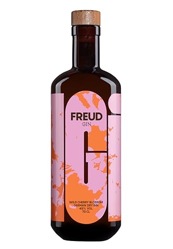 Freud Gin Wild Cherry Blossom | aromatischer Gin | mit Wildkirschblüte | frisch und fruchtig | 700ml von Ziegler