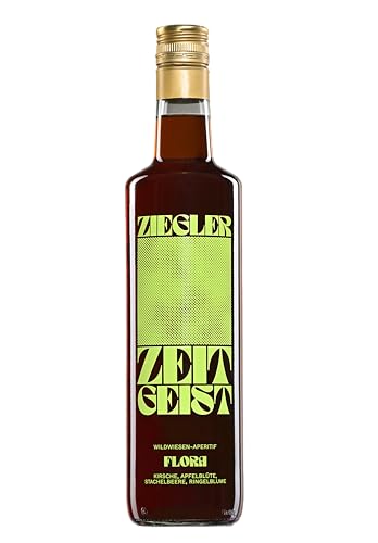 Zeitgeist Wildwiesen-Aperitif Flora | Kirsche. Apfelblüte. Stachelbeere. Ringelblume. | 700 ml | vegan | Fizzz Newcomer Award 2022 von Ziegler