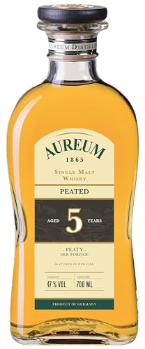 Ziegler Aureum 1865 Peated Single Malt Whisky 5 Jahre 0,7 Liter 43% Vol. von Ziegler