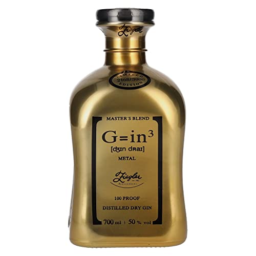 Ziegler G=in³ Classic Dry Gin Metal Gold Edition (1 x 0.7 L) von Ziegler