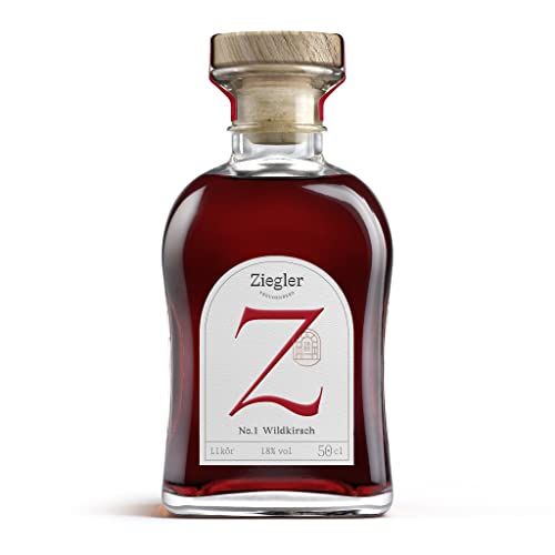 Ziegler No.1 Wildkirsch Likör | Fruchtlikör des Jahres 2023 | Fruchtig frisch | 18% Vol. | 500 ML von Ziegler