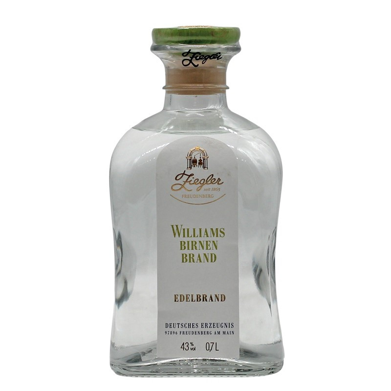 Ziegler Williams Birnen Brand 0,7 L 43%vol Ziegler Williams Birnen Brand 0,7 L 43%vol von Ziegler