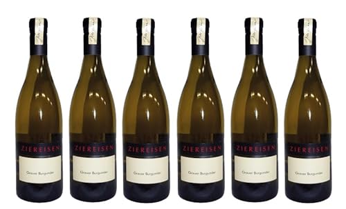 6x 0,75l - 2022er - Weingut Ziereisen - Grauer Burgunder - Qualitätswein Baden - Deutschland - Weißwein trocken 6x 0,75l - 2022er - Weingut Ziereisen - Grauer Burgunder - Qualitätswein Baden - Deutschland - Weißwein trocken von Ziereisen