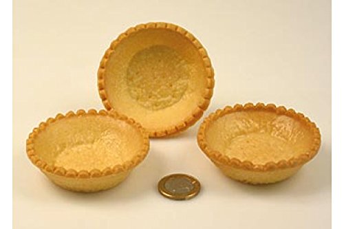 Dessert-Tartelettes, rund, ø 7cm, hell, Mürbeteig, 2,21 kg, 140 St von Karl Zieres GmbH