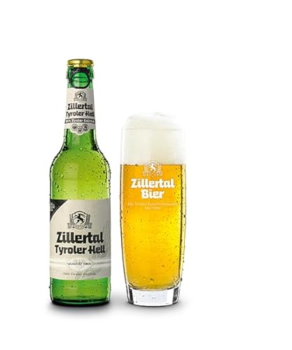 Zillertal Tyroler hell Bier 12 x 0,33 Liter I Tiroler Trinkgenuss mit langer Tradition und höchster Qualität. Zillertal Tyroler hell Bier 12 x 0,33 Liter I Tiroler Trinkgenuss mit langer Tradition und höchster Qualität. von Zillertal