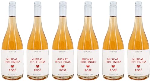 2022 Weingut Jens Zimmerle Muskattrollinger Rosé (6x0,75l) von Zimmerle