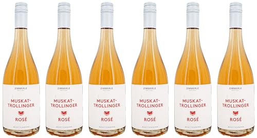 2022 Weingut Jens Zimmerle Muskattrollinger Rosé (6x0,75l) von Zimmerle