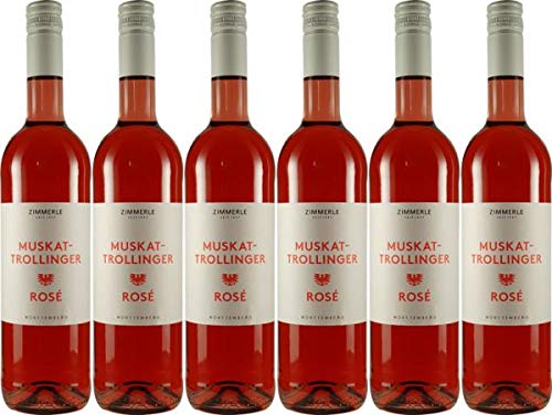 2022 Weingut Jens Zimmerle Muskattrollinger Rosé (6x0,75l) von Zimmerle
