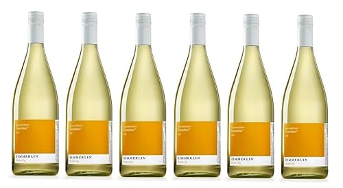 6x 1,0l - Zimmerlin - Camerino - weiß - Qualitätswein Baden - Deutschland - Weißwein trocken von Zimmerlin