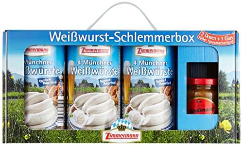 Fleischwerke Zimmermann Weißwurst Schlemmerbox Fleischwerke Zimmermann Weißwurst Schlemmerbox von Zimmermann