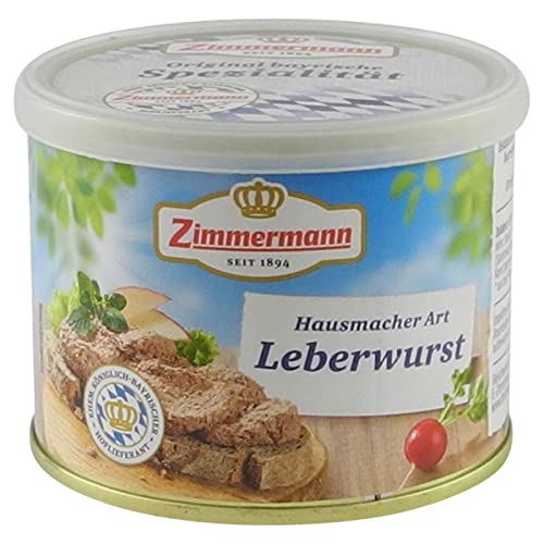 Hausmacher Leberwurst von Zimmermann (200 g) von Zimmermann
